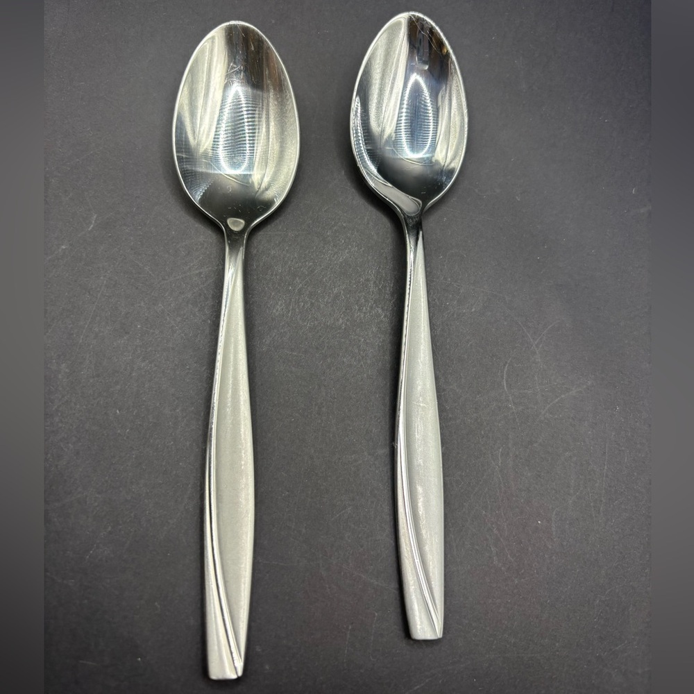 Oneida CAMLYNN Oval Soup Place Spoons Set of 2